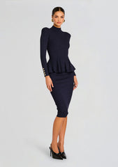Sidra Metallic Knit Skirt