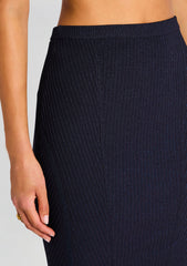 Sidra Metallic Knit Skirt