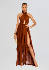Ina Silk Chiffon Dress