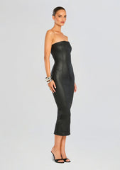 Adalaide Coated Midi Dress