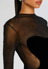 Delmer Velvet Dress