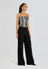 Valery Embellished Knit Top