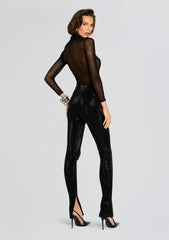 Cocoa Embellished Knit Pant