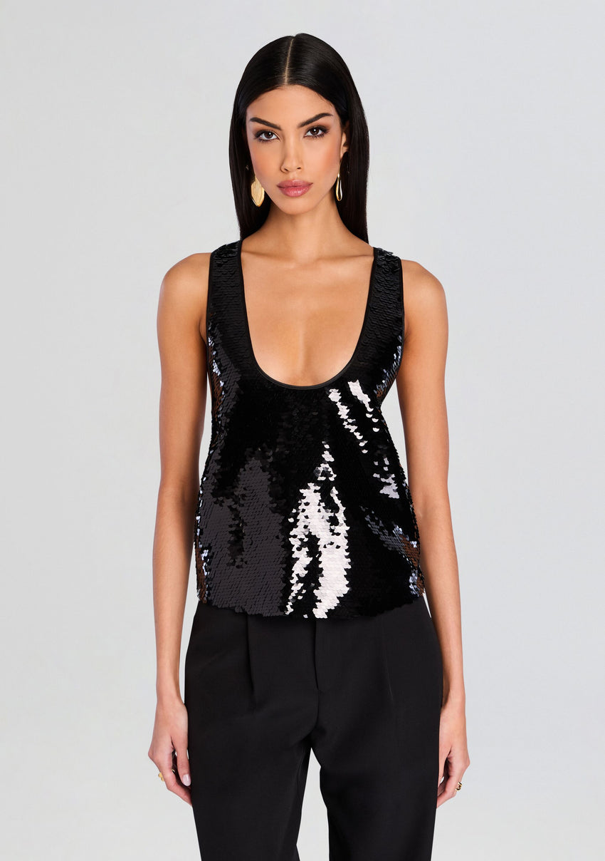 Mandy Sequin Top