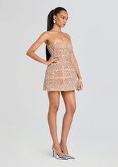 Kathleen Crystal Embellished Dress