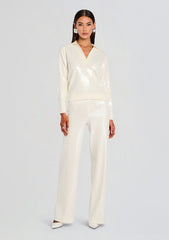 Shaelynn Sequin Knit Shirt