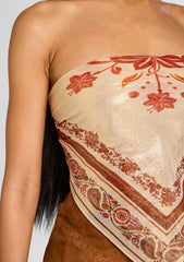 Noelle Silk Top