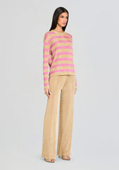 Hana Metallic Knit Top