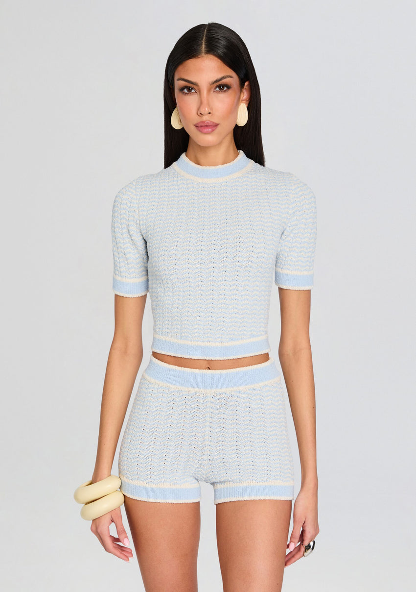Tif Knit Baby Tee