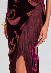 Iridessa Velvet Dress