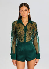 Aubriella Embellished Shirt