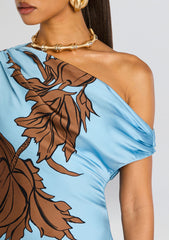 Cady One Shoulder Maxi Dress
