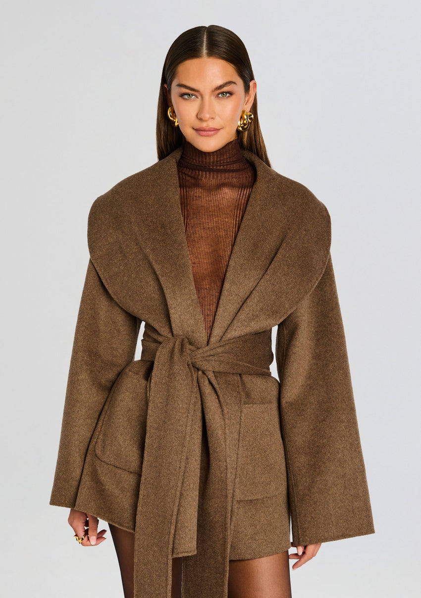 Dulcetta Wool Coat