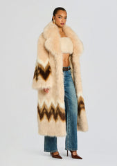 Magali  Faux Fur Coat