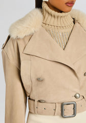 Rubee Suede Coat