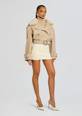 Rubee Suede Coat