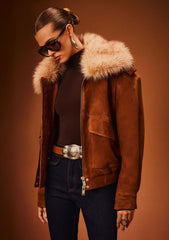Erynn Suede Jacket