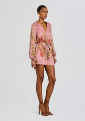 Sula Romper With Tie Belt