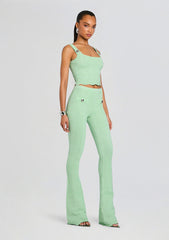 Joliet Metallic Rib Knit Pant