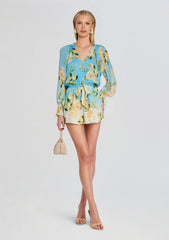 Ajia Romper With Tie Belt
