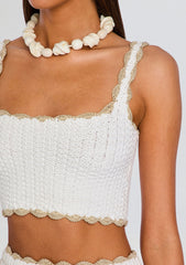 Mesha Crochet Top