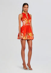 Hibi Short Dress With Belt Buckle