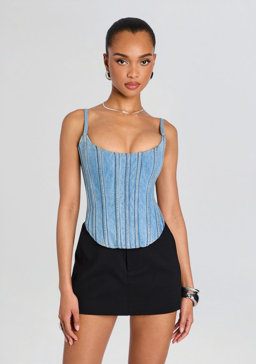 Marishka Denim Top