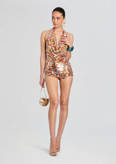 Blanche Sequin Short