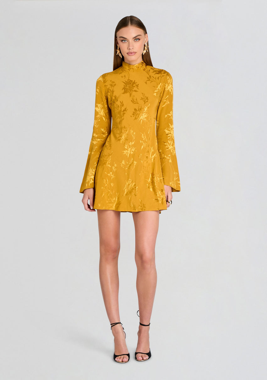 Xyra Biased Mini Dress