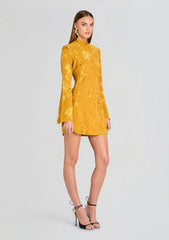 Xyra Biased Mini Dress