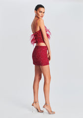 Astoria Feather Top