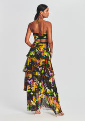 Paulina Silk Chiffon Dress
