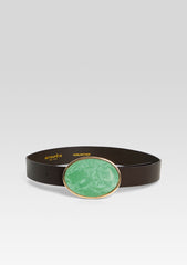 Dagmar High Waist Leather Belt