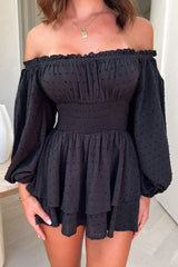 Ahoy Playsuit - Black