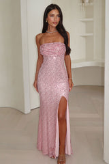 Annita Maxi Dress - Pink