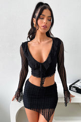Aperol Crop - Black