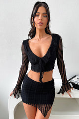 Aperol Crop - Black