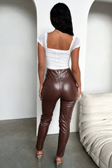 Lynx Crop - White