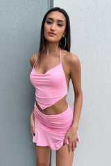 Pixie Mini Skirt - Pink