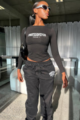 Series 5 Long Sleeve Tee - Black